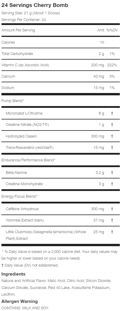 BSN NO-Xplode - 24 Servings