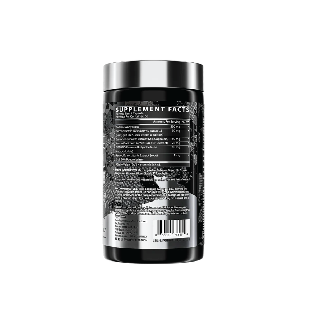 Nutrex Lipo-6 Hardcore 60 Capsules