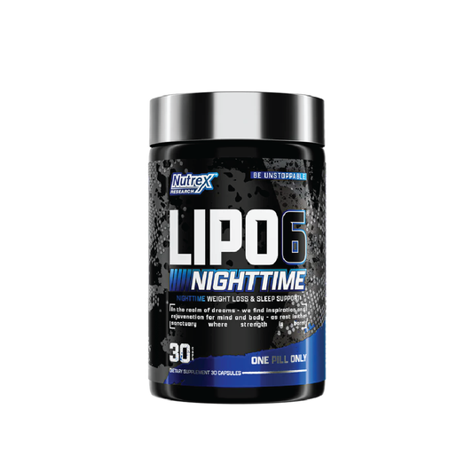 Nutrex Lipo-6 Black Nighttime UC 30 Capsules