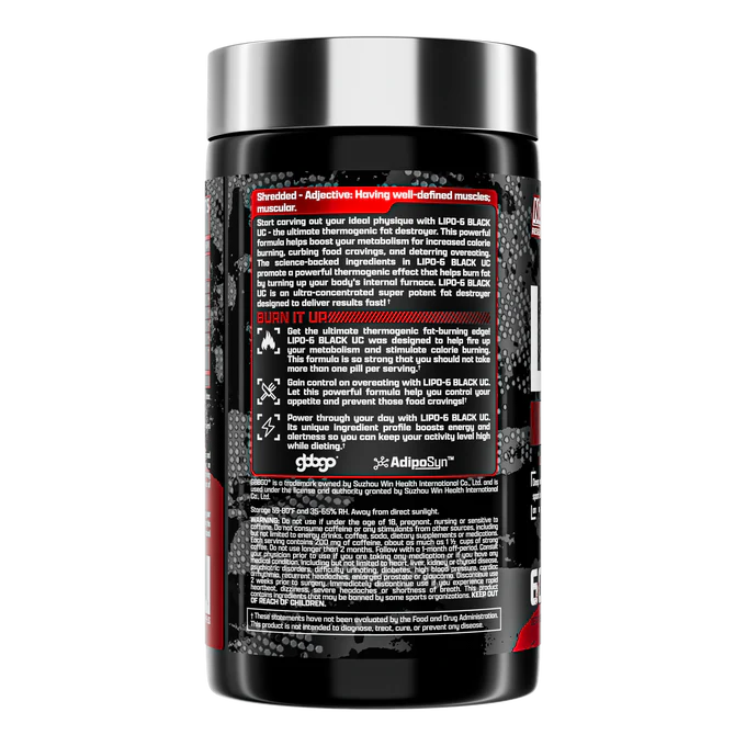 Nutrex Lipo-6 Black Ultra Concentrate 60 Capsules