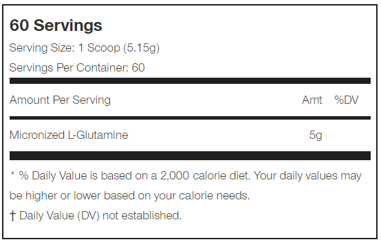 BSN Glutamine DNA 60 Servings