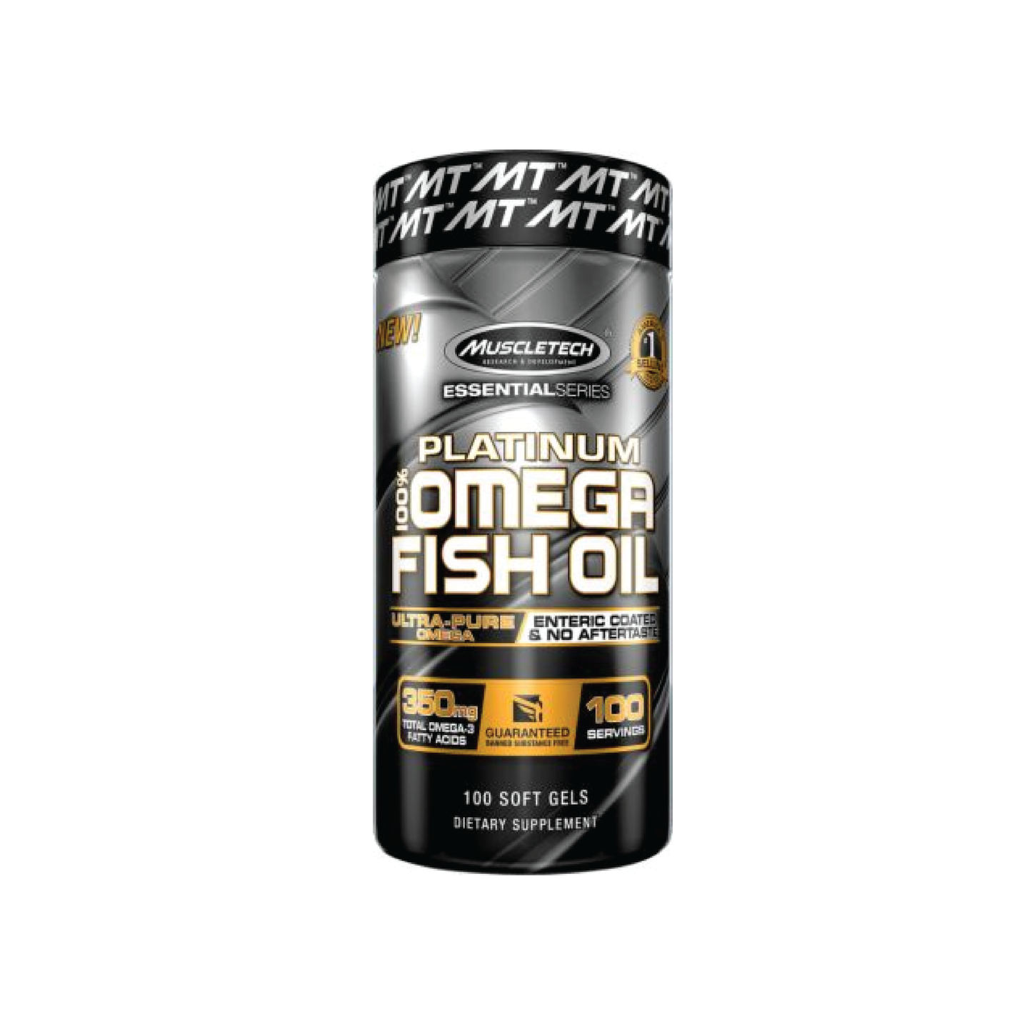 Platinum Omega 鱼油 100 粒软胶囊