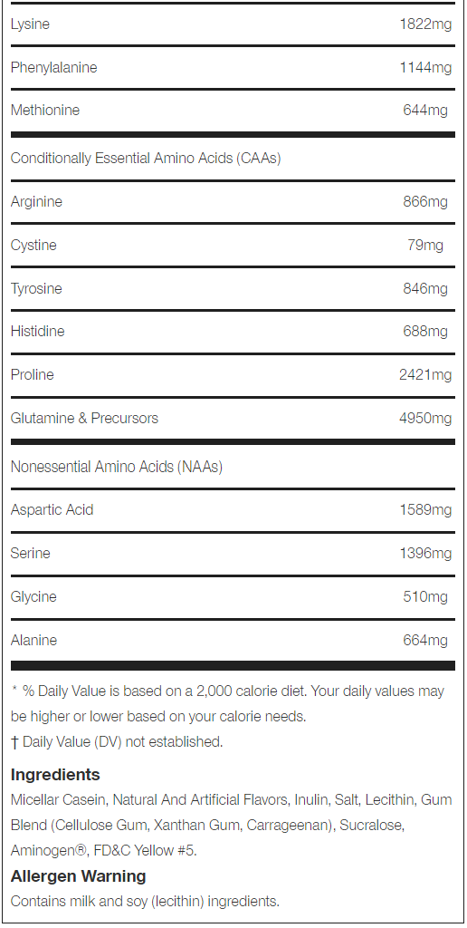 ON Gold Standard 100% 酪蛋白 4 磅