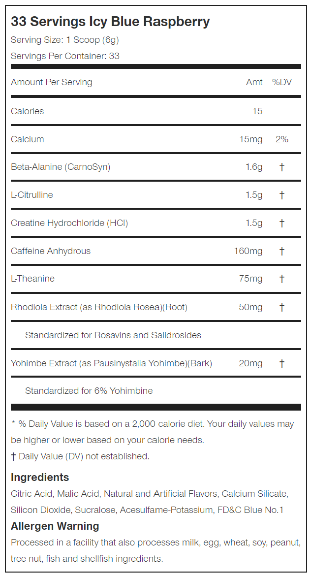 MuscleTech Pro 系列 NeuroCore 33 份