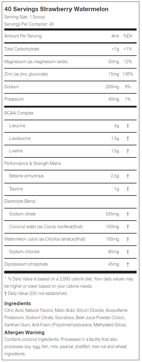 MuscleTech 氨基酸补充剂 40 份