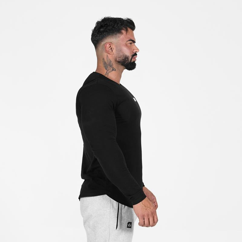 Chronos Long Sleeve - BLACK
