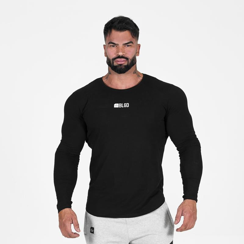 Chronos Long Sleeve - BLACK