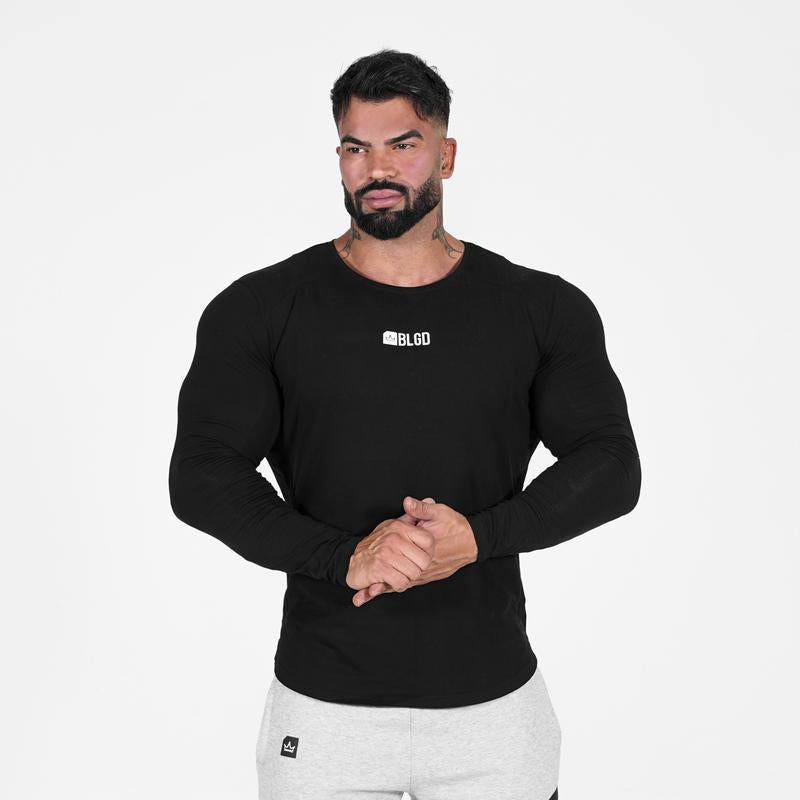 Chronos Long Sleeve - BLACK