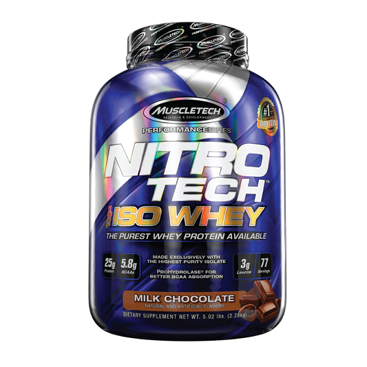 MuscleTech Nitro-Tech 100% Iso-Whey 5lbs