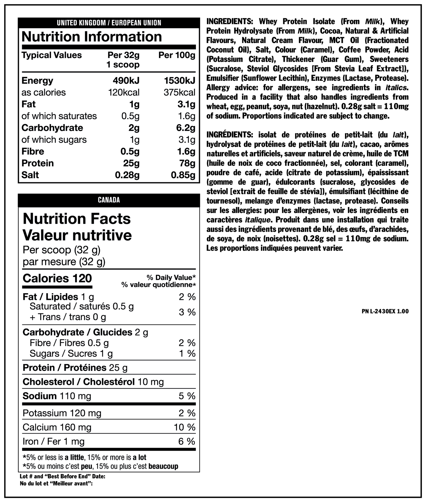 Mutant ISO Surge 5lbs