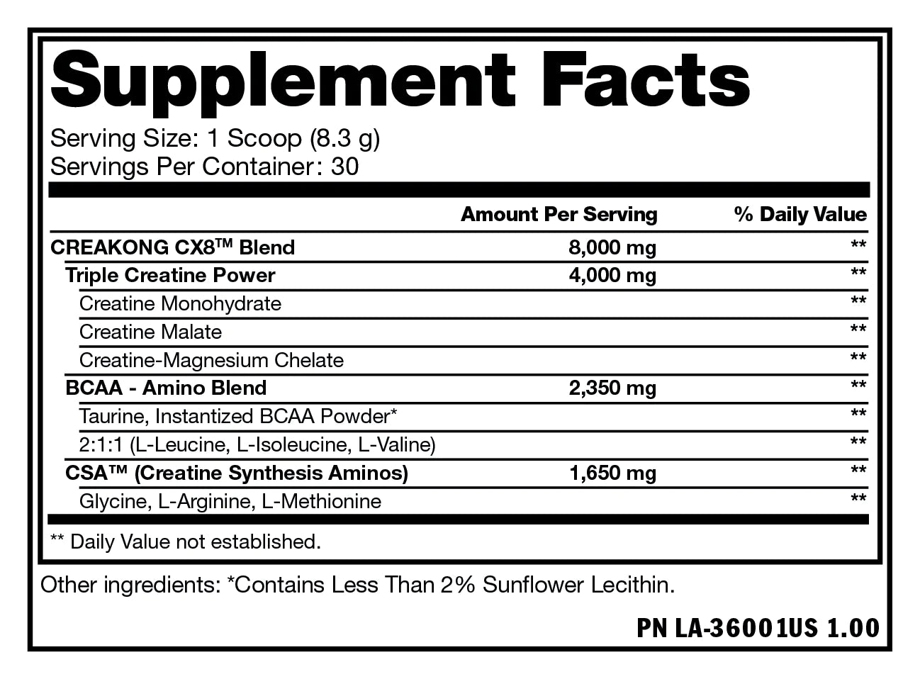CREAKONG CX8 30 Servings