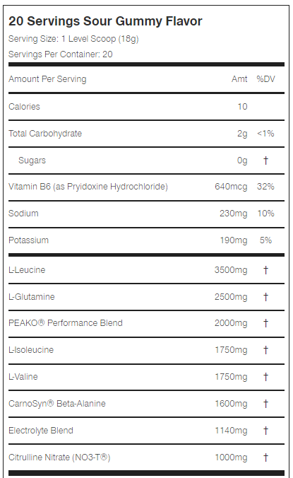 Scivation Xtend Elite 20 Servings