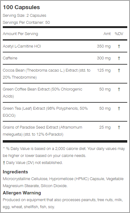 JNX Sports The Omen 50 Servings