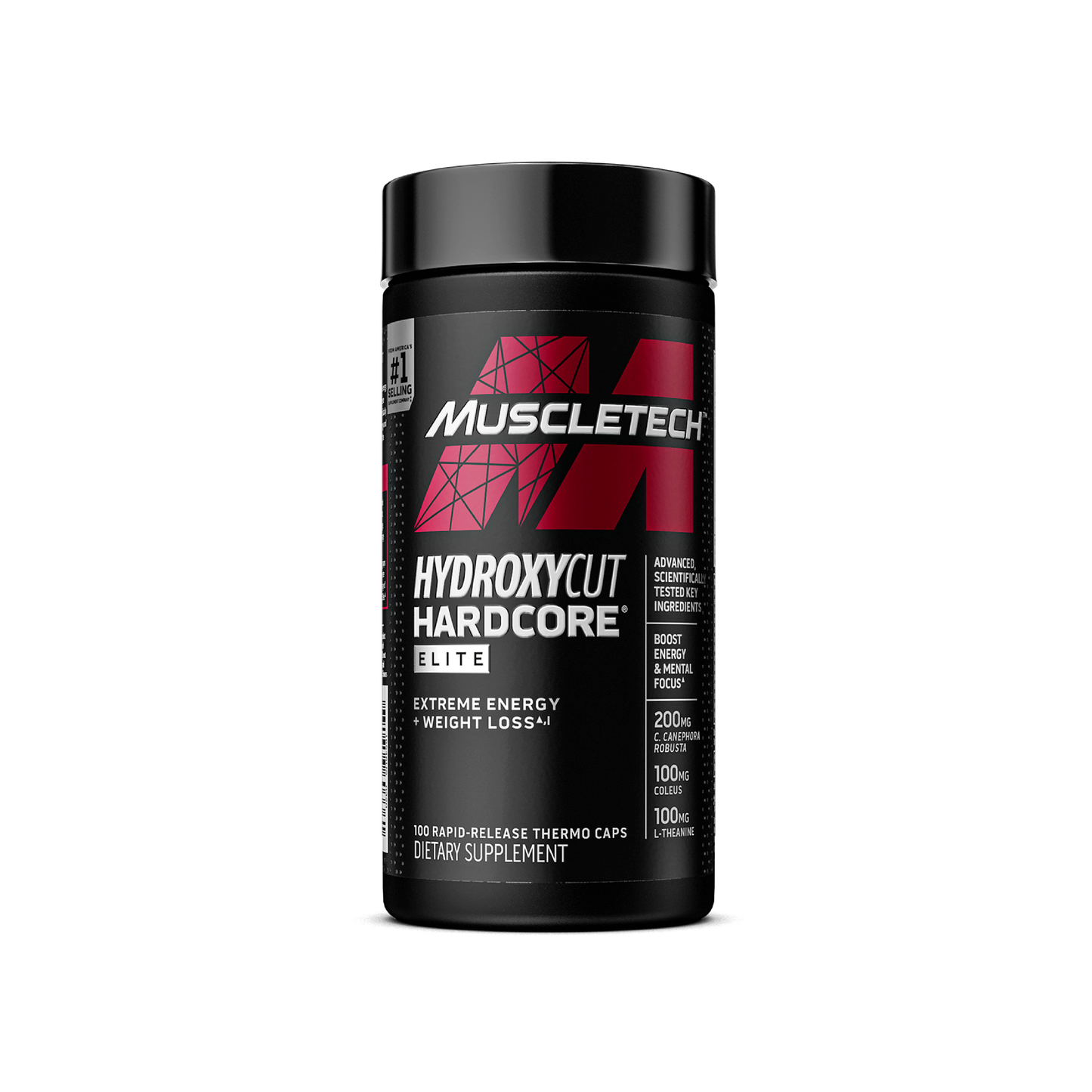 MuscleTech Hydroxycut Hardcore Elite 100 粒胶囊