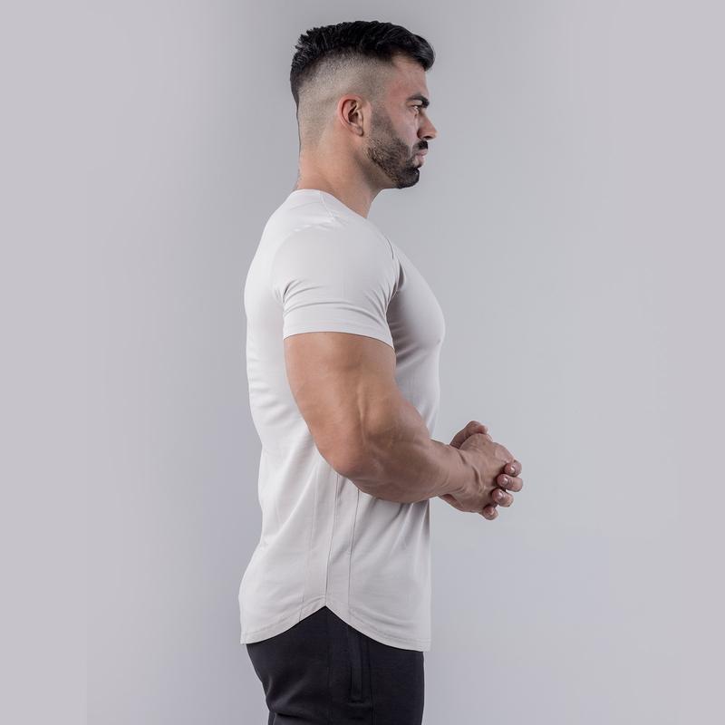 Chronos T-Shirt - BEIGE/CREAM