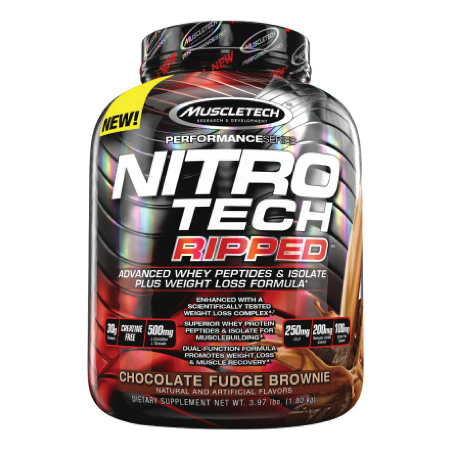 MuscleTech Nitro-Tech Ripped 4 磅