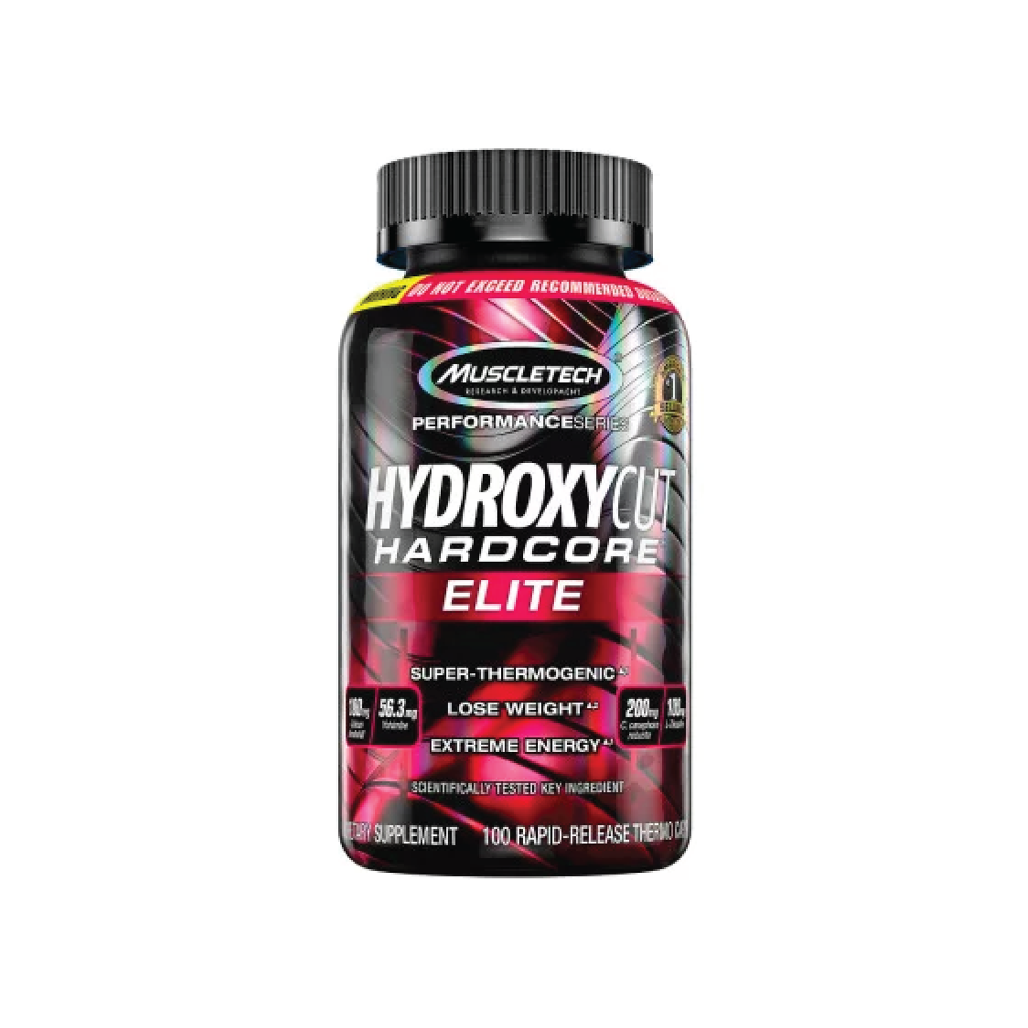 MuscleTech Hydroxycut Hardcore Elite 100 粒胶囊