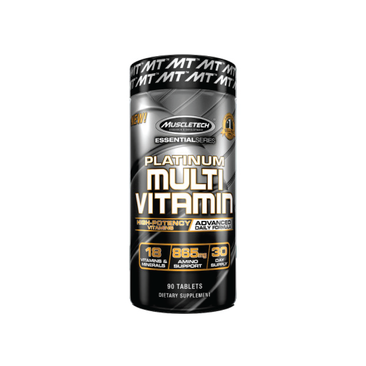 MuscleTech Platinum 复合维生素 90 粒胶囊