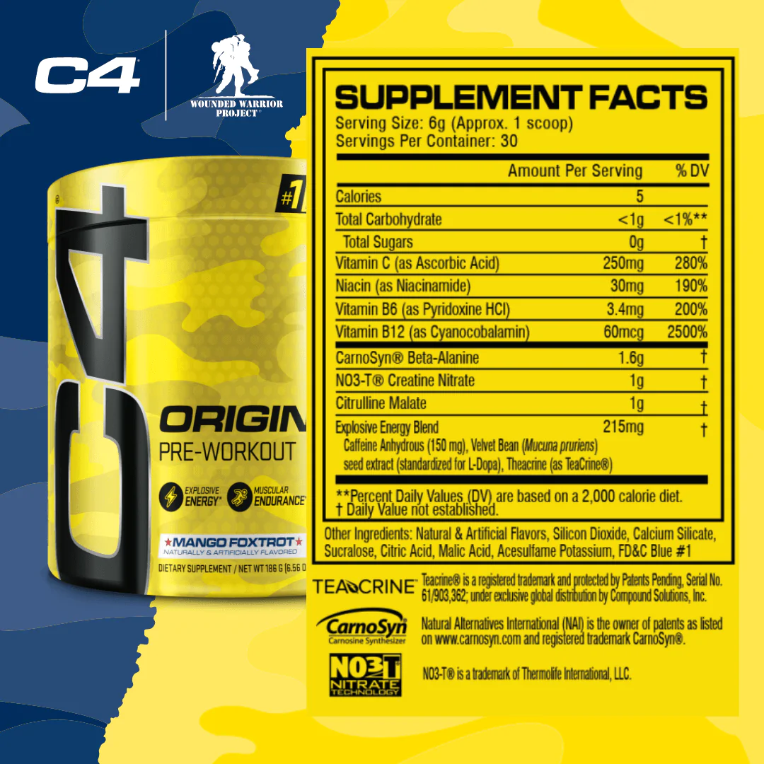 Cellucor C4 Original 30 Servings