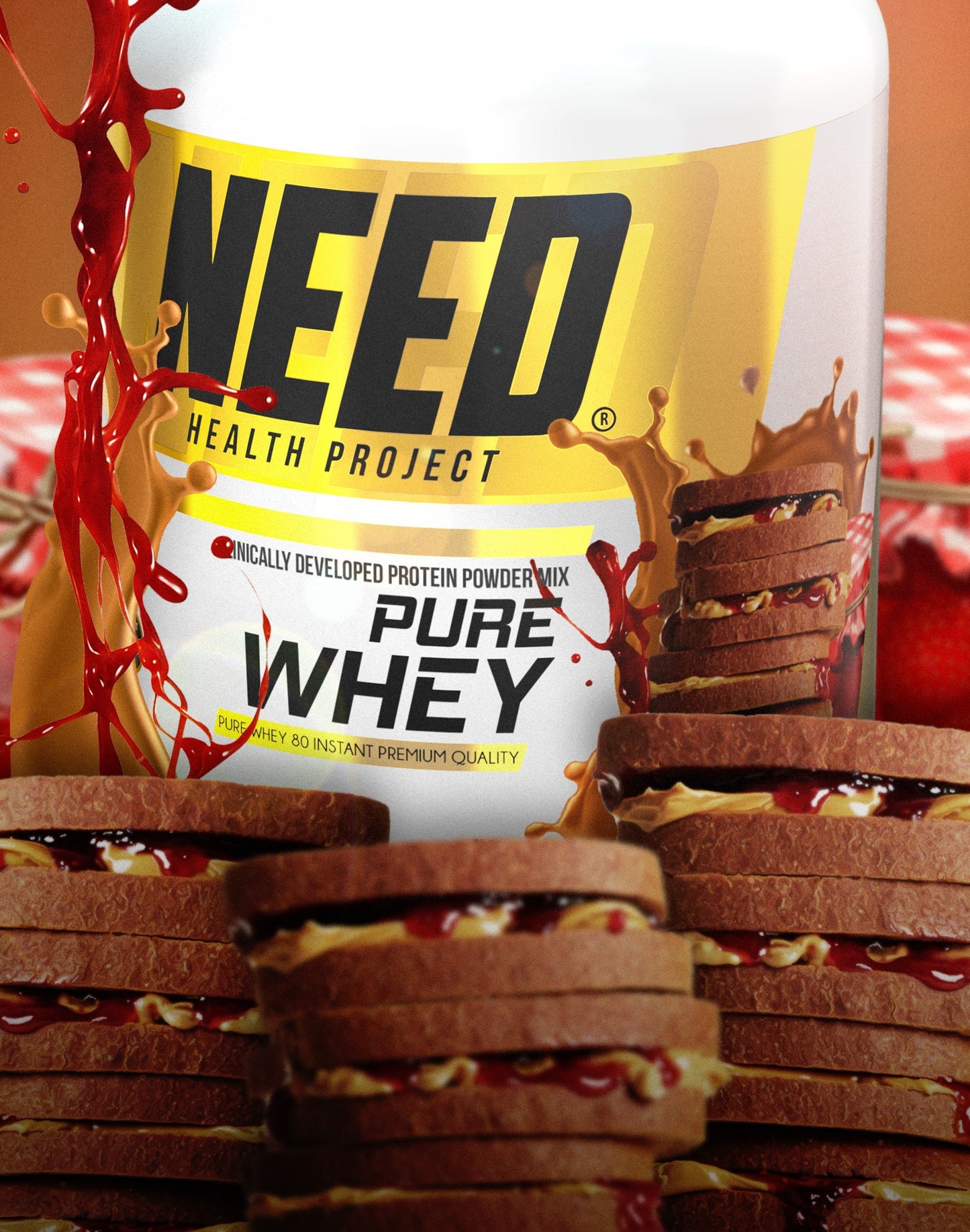 NEED PURE WHEY 2.2lbs