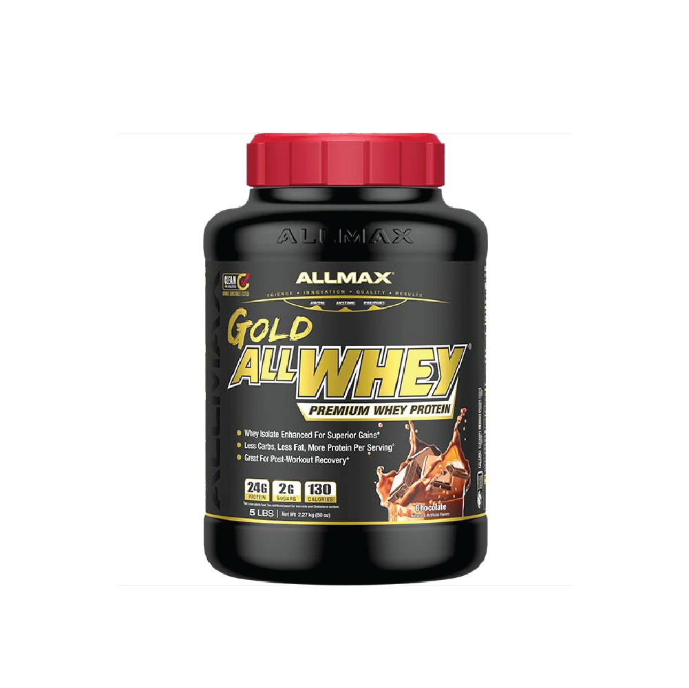 GOLD ALLWHEY: PREMIUM WHEY PROTEIN POWDER - 5lbs