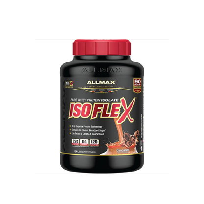 ISOFLEX: 100% PURE WHEY PROTEIN ISOLATE POWDER - 5lbs