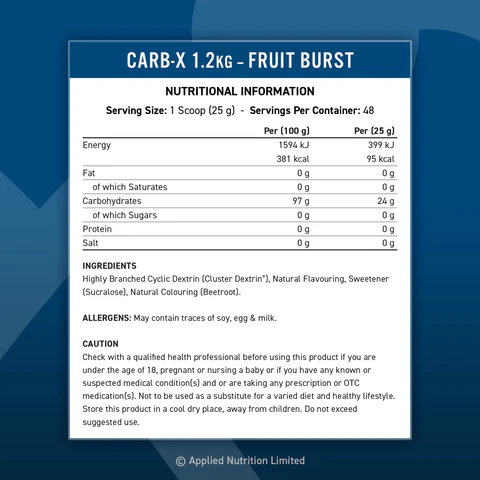 CARB X - 48 Servings