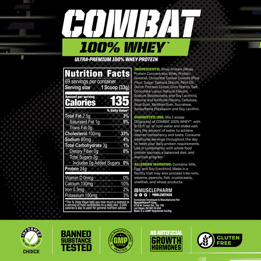 COMBAT 100% WHEY