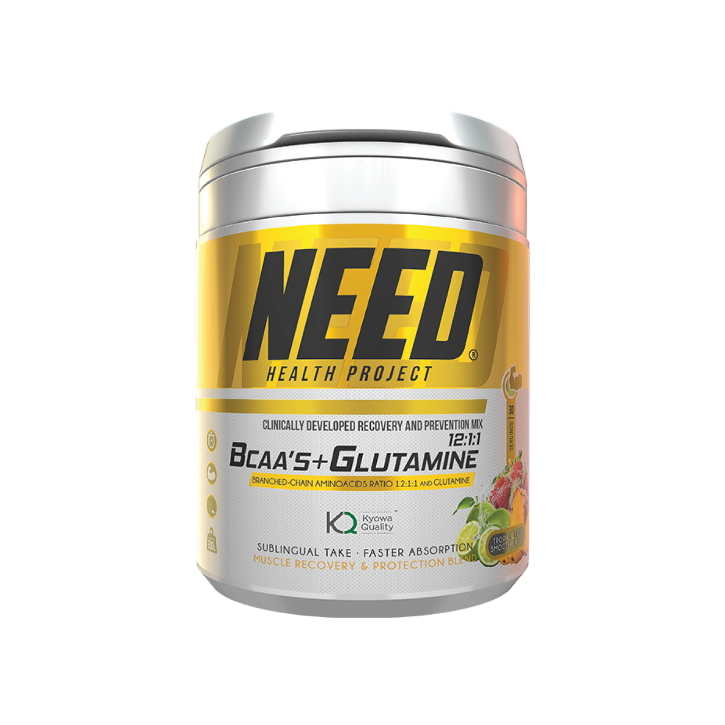 NEED BCAAS & GLUTAMINE 30 Servings