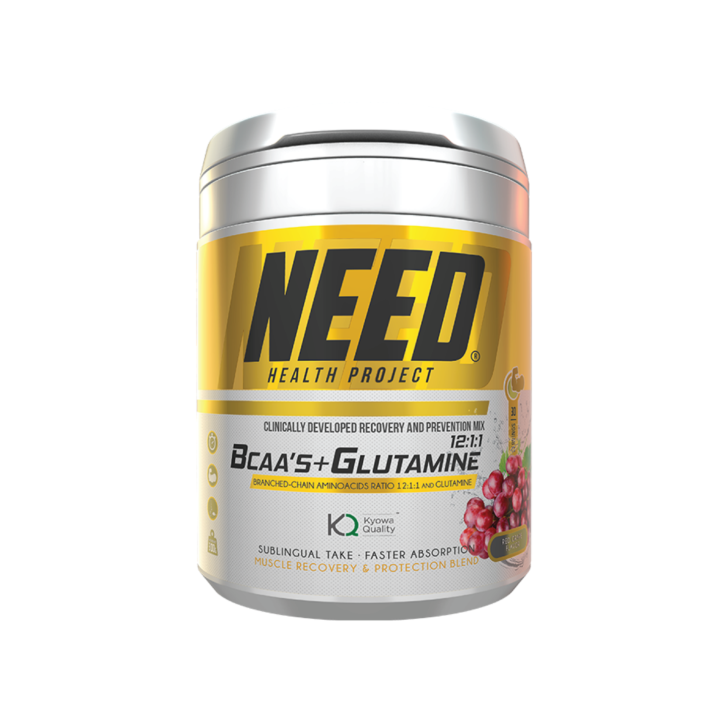 NEED BCAAS & GLUTAMINE 30 Servings