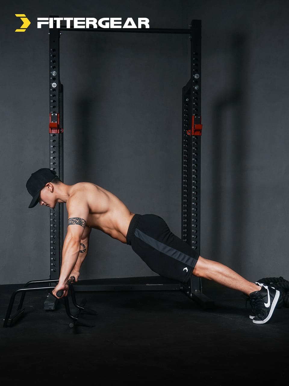 Z. ELEVATED CHIN UP STATION