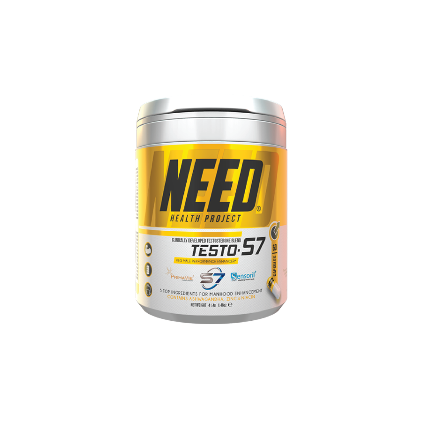 NEED TE5TO S7 60 Capsules