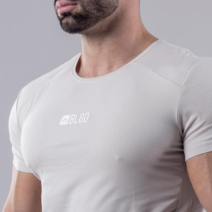 Chronos T-Shirt - BEIGE/CREAM