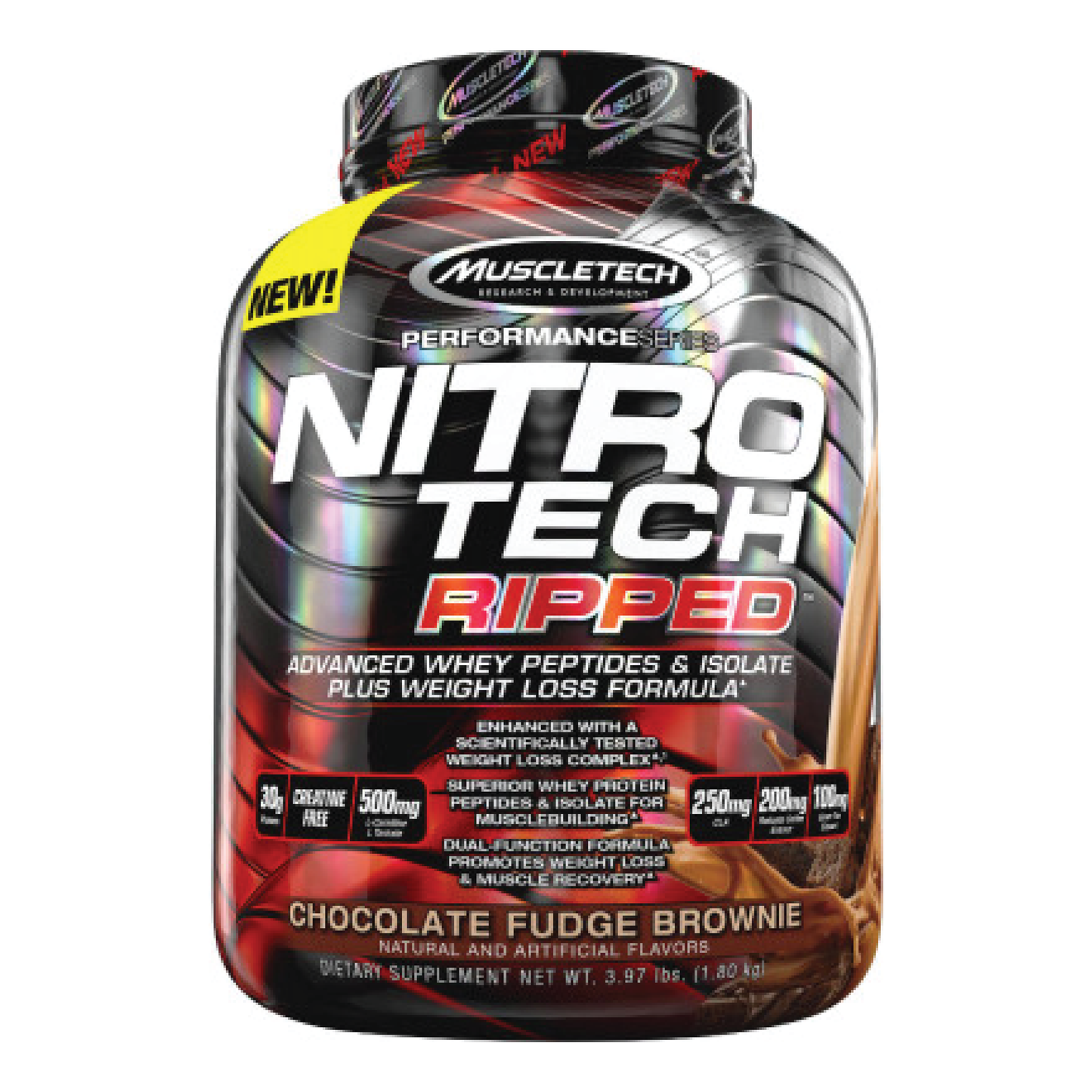 MuscleTech Nitro-Tech Ripped 4lbs
