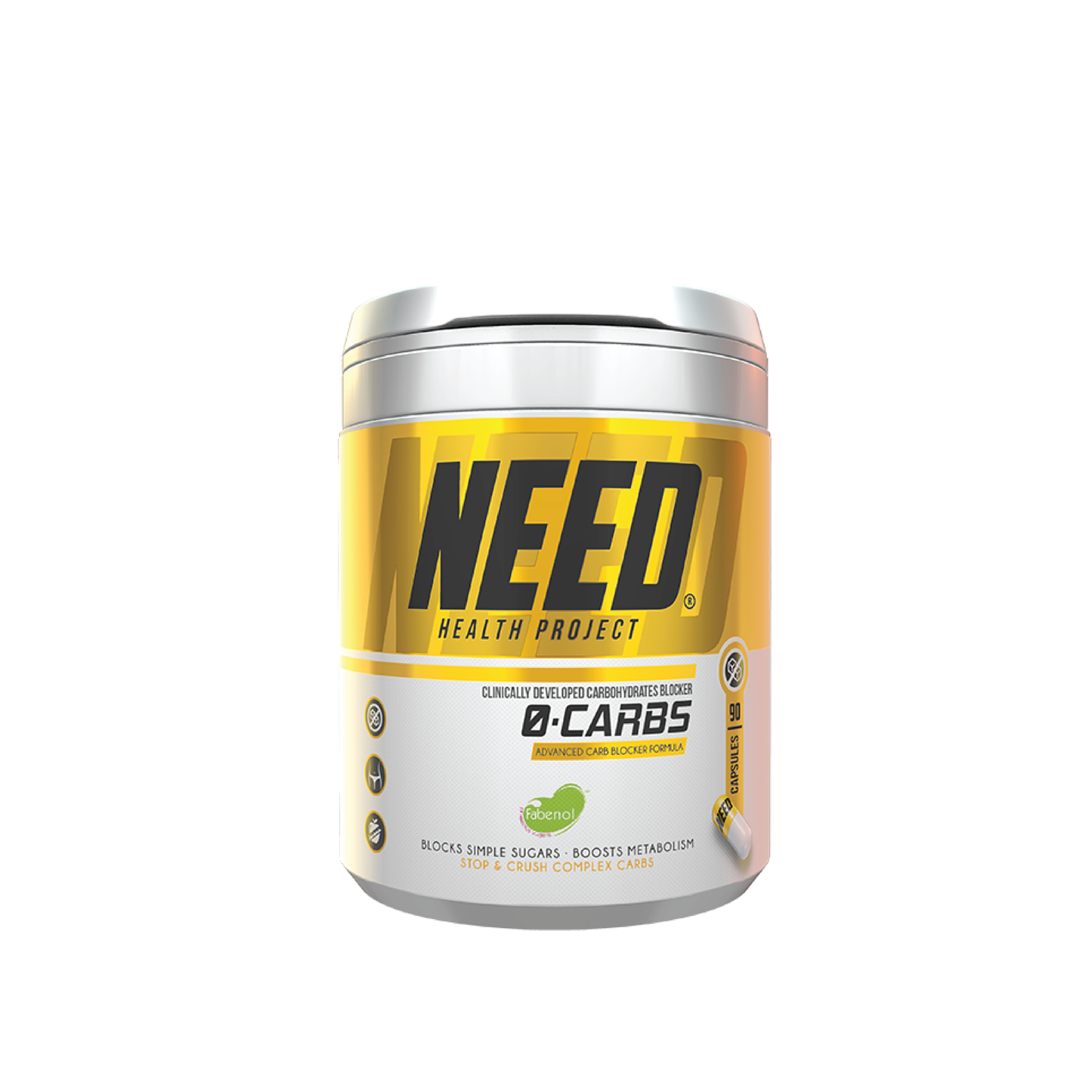 NEED 0·CARBS 90 Capsules